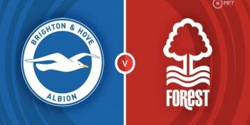Liga Inggris Brighton VS Nottingham: Imbang, Batal Geser Manchester United