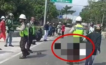 Tertabrak Anak Sendiri, Anggota TNI Tewas Bersama Istri. Ini Kronologi Kecelakaan Maut di Balikpapan!