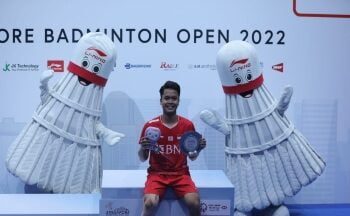 Takluk di Hadapan Sen, Ginting Tuntas di Babak 32 Denmark Open 2022