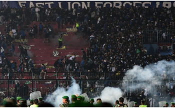 kerusuhan di stadion kanjuruhan