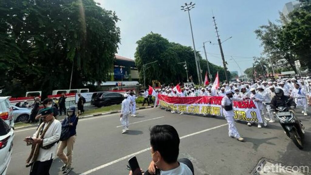 Aksi Reuni 411 di Jakarta