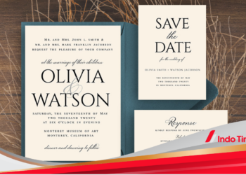 7 Rekomendasi Undangan Pernikahan dengan Desain Unik