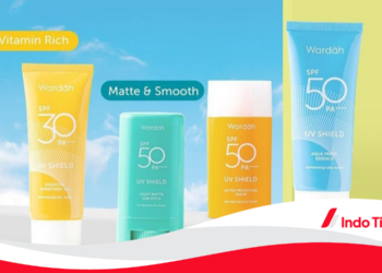 Rekomendasi 5 Merek Sunscreen Wardah Untuk Kulit Berminyak Paling Sip