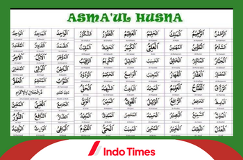 99 Bacaan Asmaul Husna beserta Artinya yang Patut Diamalkan