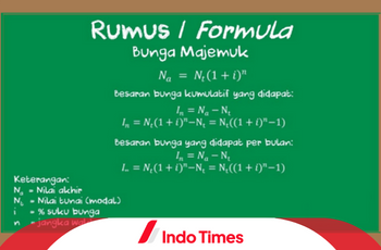 Cara Menghitung Bunga Majemuk dengan Rumus Manual Serta Excel
