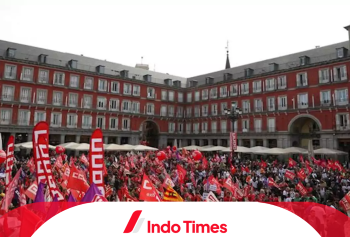 Demo Besar-besaran di Eropa Imbas Inflasi Capai 10 Persen