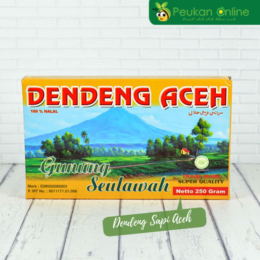 Oleh-oleh Khas Aceh Dendeng Aceh