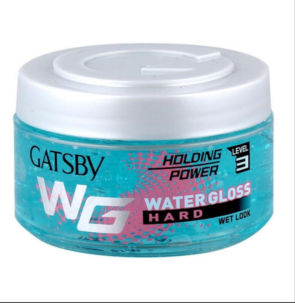 Minyak rambut pria terbaik Gatsby Water Gloss Hard