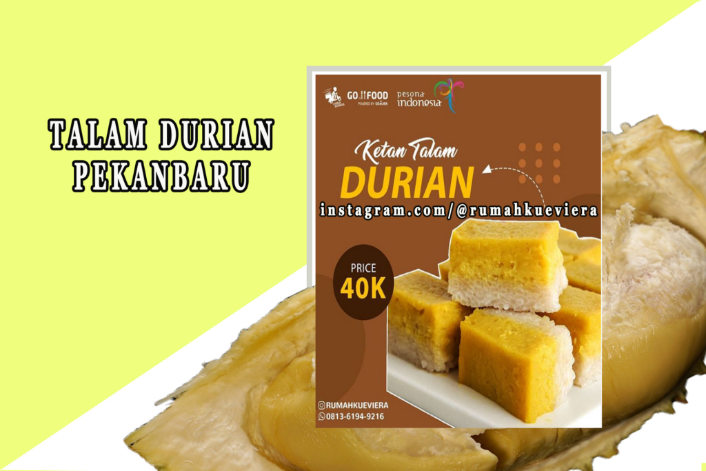 Oleh-Oleh Khas Pekanbaru Talam Durian
