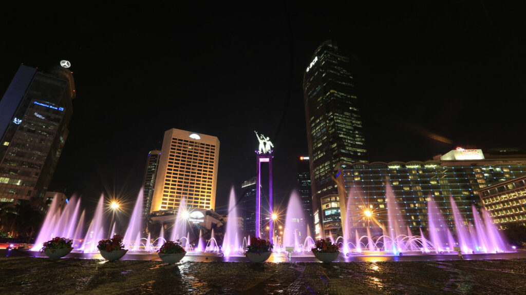 lokasi perayaan tahun baru di Jakarta