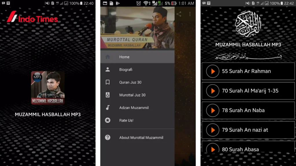 13 Pilihan Aplikasi Murottal 30 Juz Offline yang Recomended 3 Aplikasi Murottal 30 Juz Offline || Murottal Muzammil Hasballah MP3 Offline