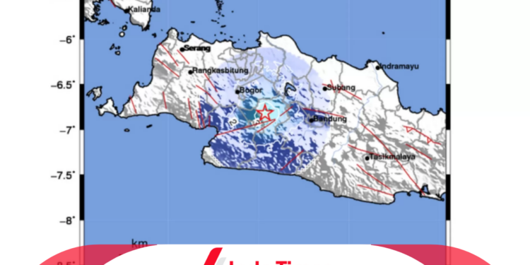 Cianjur Diguncang Gempa Magnitudo 4,4 Terjadi Dini Hari, Dirasakan hingga Sukabumi dan Jakarta