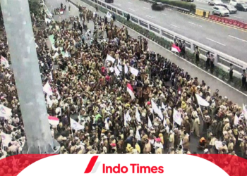 Demo di Gedung DPR Hari Ini, 40 ribu Orang Padati Kawasan DPR