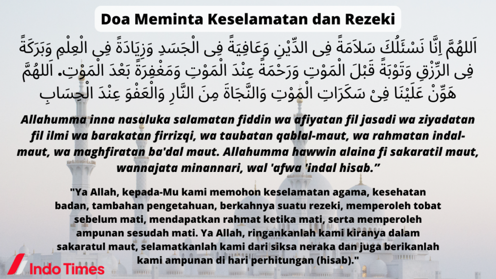 Doa Selamat Latin Homecare24