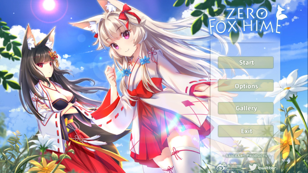 Game Visual Novel || Fox Hime Zero