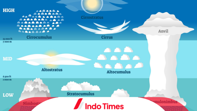 Macam-Macam Awan: Bagaimana Arah Gerak dan Proses Terbentuknya? 1 Foto: sonora.id