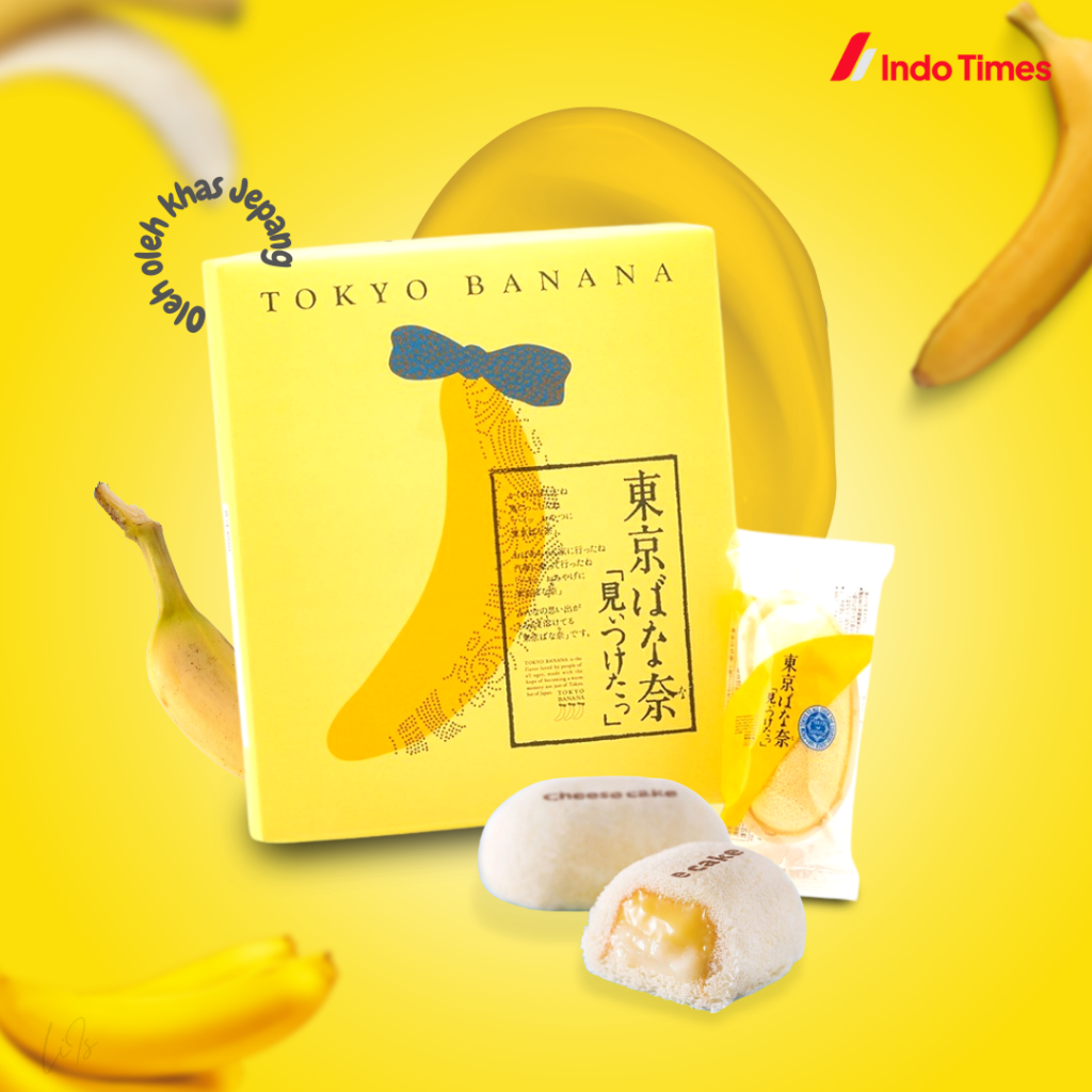 oleh-oleh khas Jepang Tokyo Banana