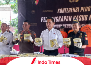 Peredaran Sabu Jaringan Malaysia-Aceh Berhasil Dibongkar, Polisi Amankan 149 Kilogram Sabu