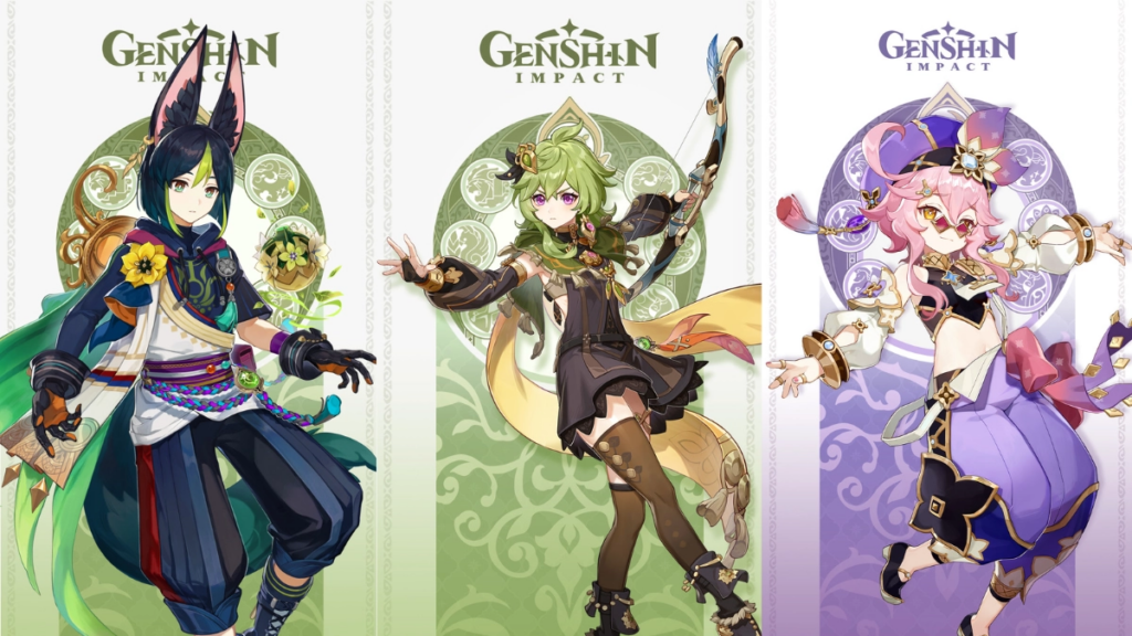 Karakter-Karakter Baru dalam Sumeru Genshin Impact 