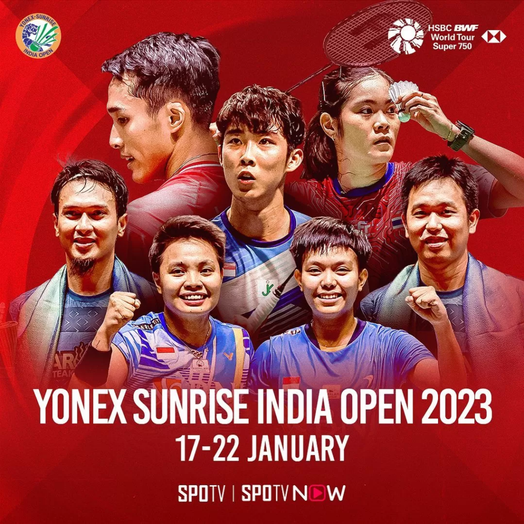Daftar Wakil Indonesia di India Open 2023 Nomor Tunggal Putra