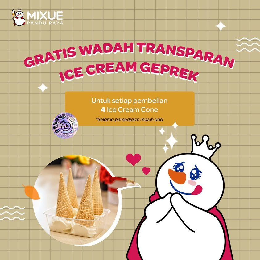 Menu Mixue Paling Enak || Ice Cream Geprek