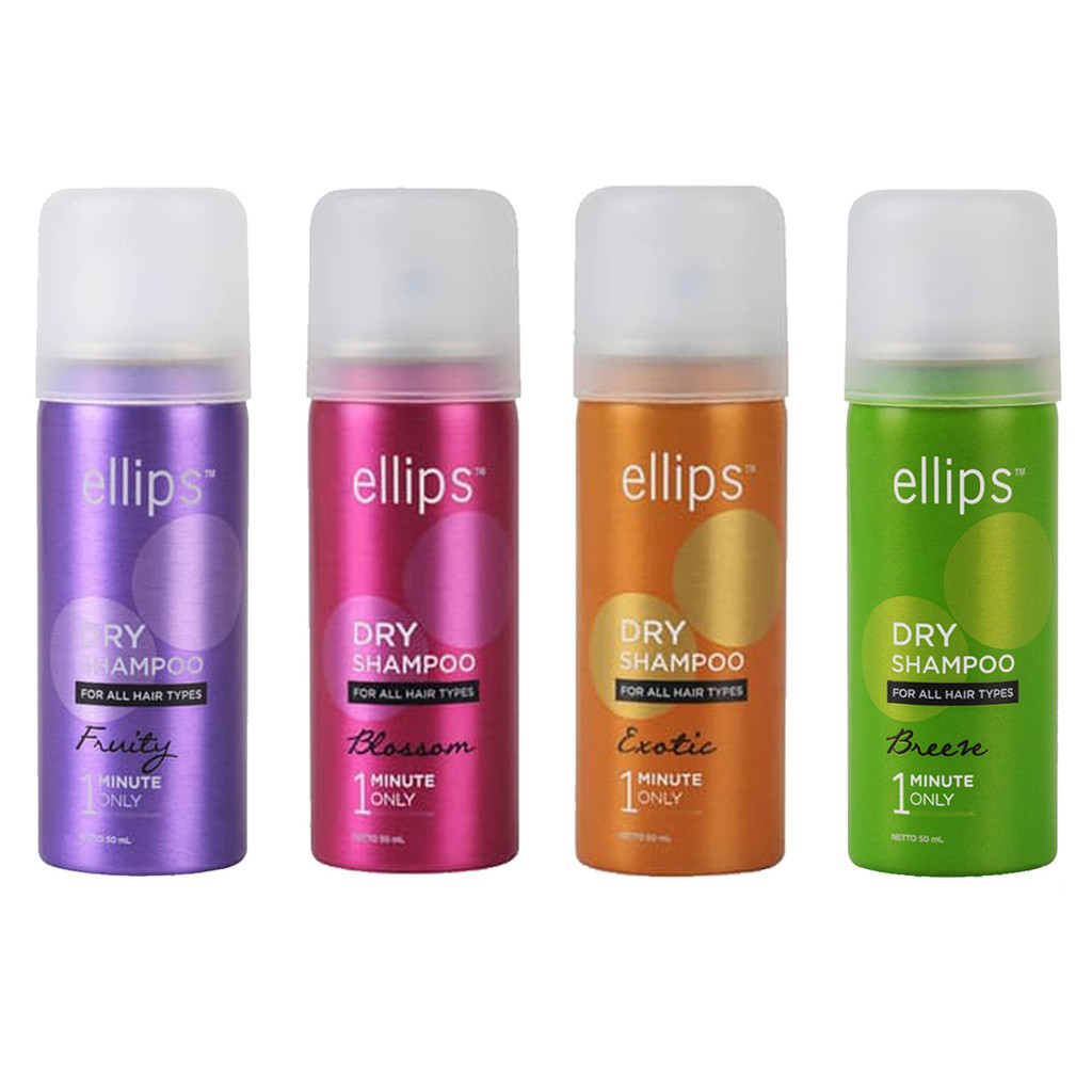 Dry Shampoo Terbaik || Ellips Dry Shampoo