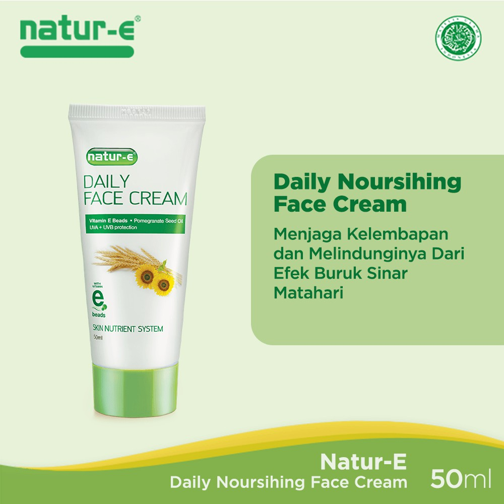 Rekomendasi Pelembab Wajah Untuk Kulit Kering || Natur-E Daily Face Cream