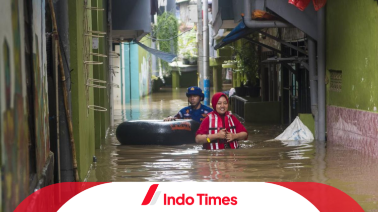 Banjir Jakarta Hari Ini 2023 Akibatkan 24 RT Terendam
