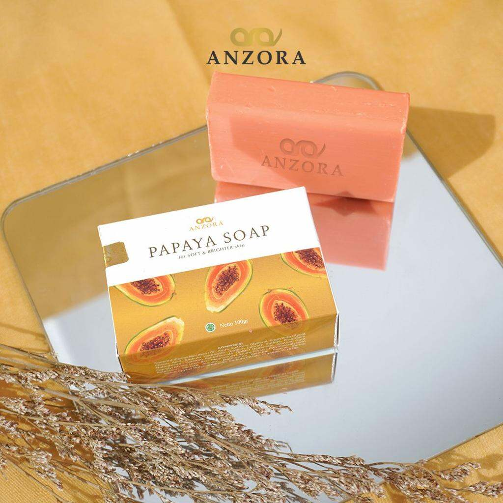 Sabun Pepaya Anzora || Produk Anzora Skincare Terbaik