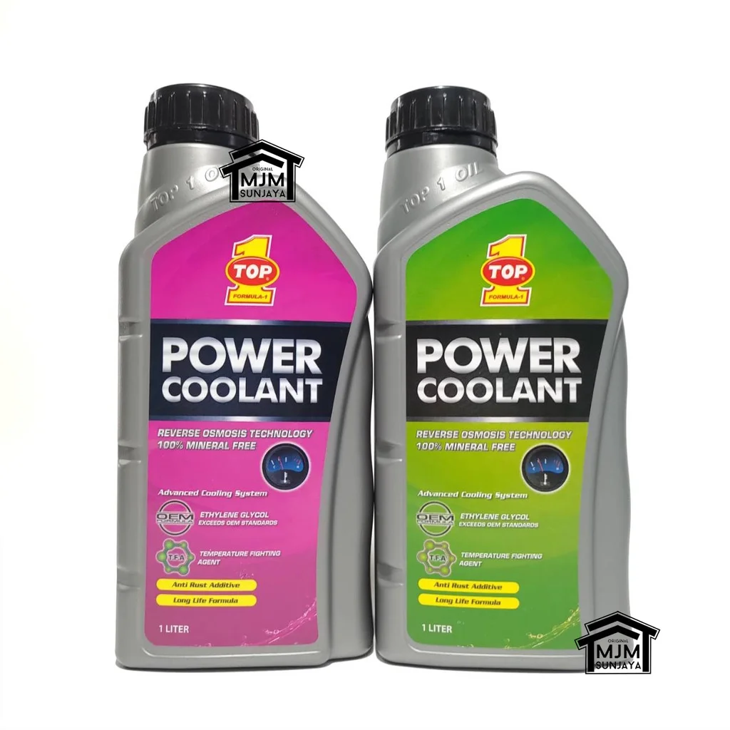 TOP1 Power Coolant || Merk Cooler Mobil Radiator