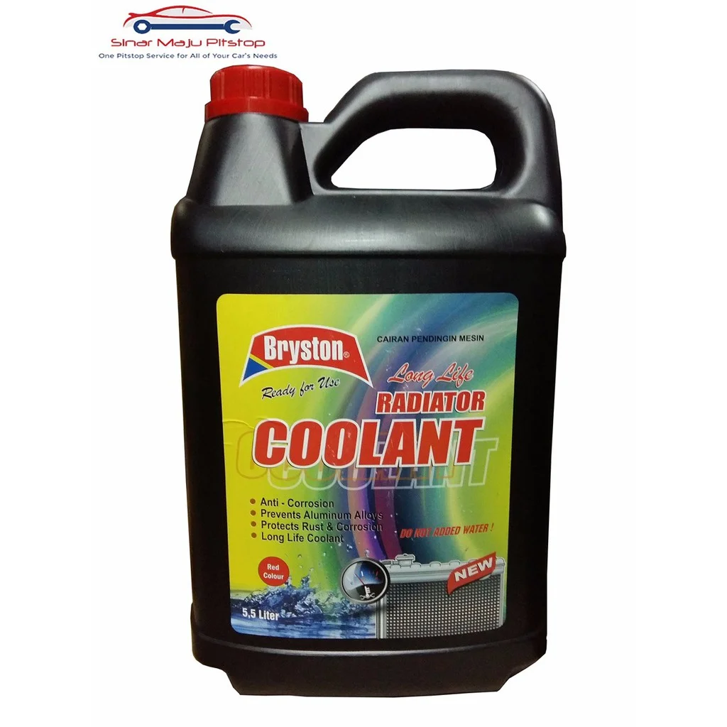 Bryston Long Life Radiator Coolant || Merk Cooler Mobil Radiator