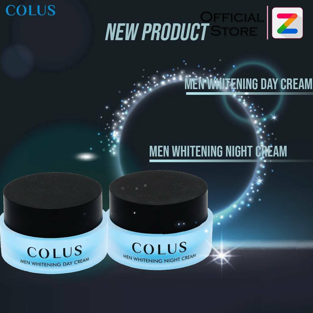 Colus Men Whitening Day & Night Cream || Cream Pemutih Wajah Pria