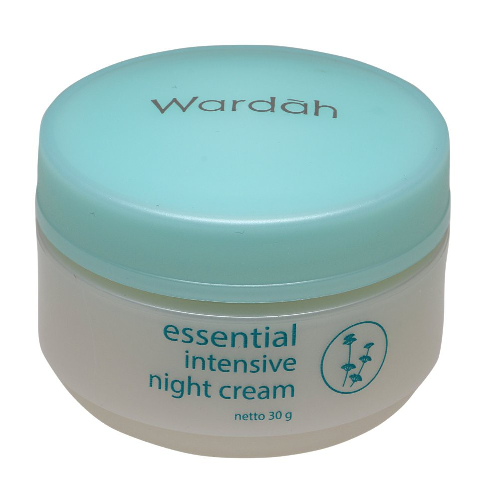 Wardah Essential Intensive Night Cream || Cream Wardah Glowing