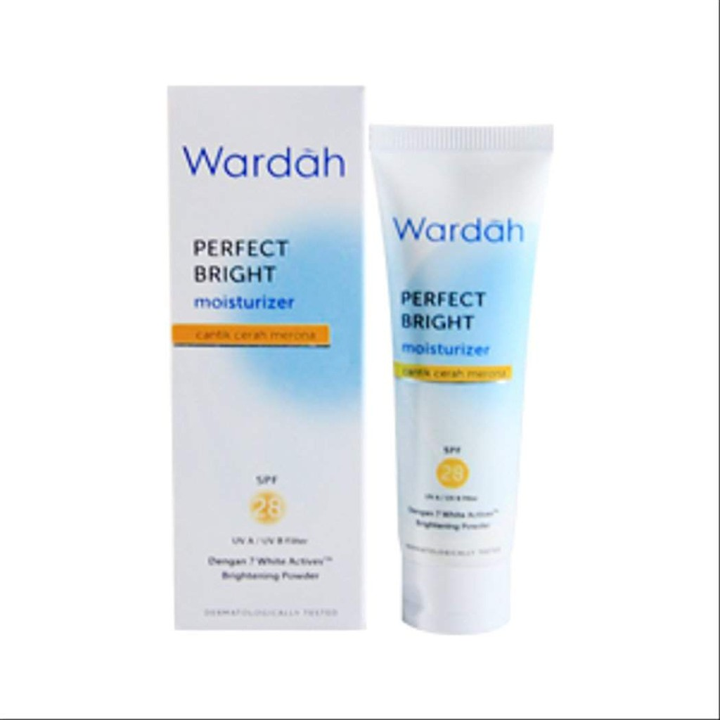 Wardah Perfect Bright Lightening Moisturizer || Cream Wardah Glowing