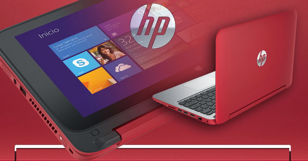 HP Pavilion x360 – Red || laptop touchscreen murah dibawah 5 juta