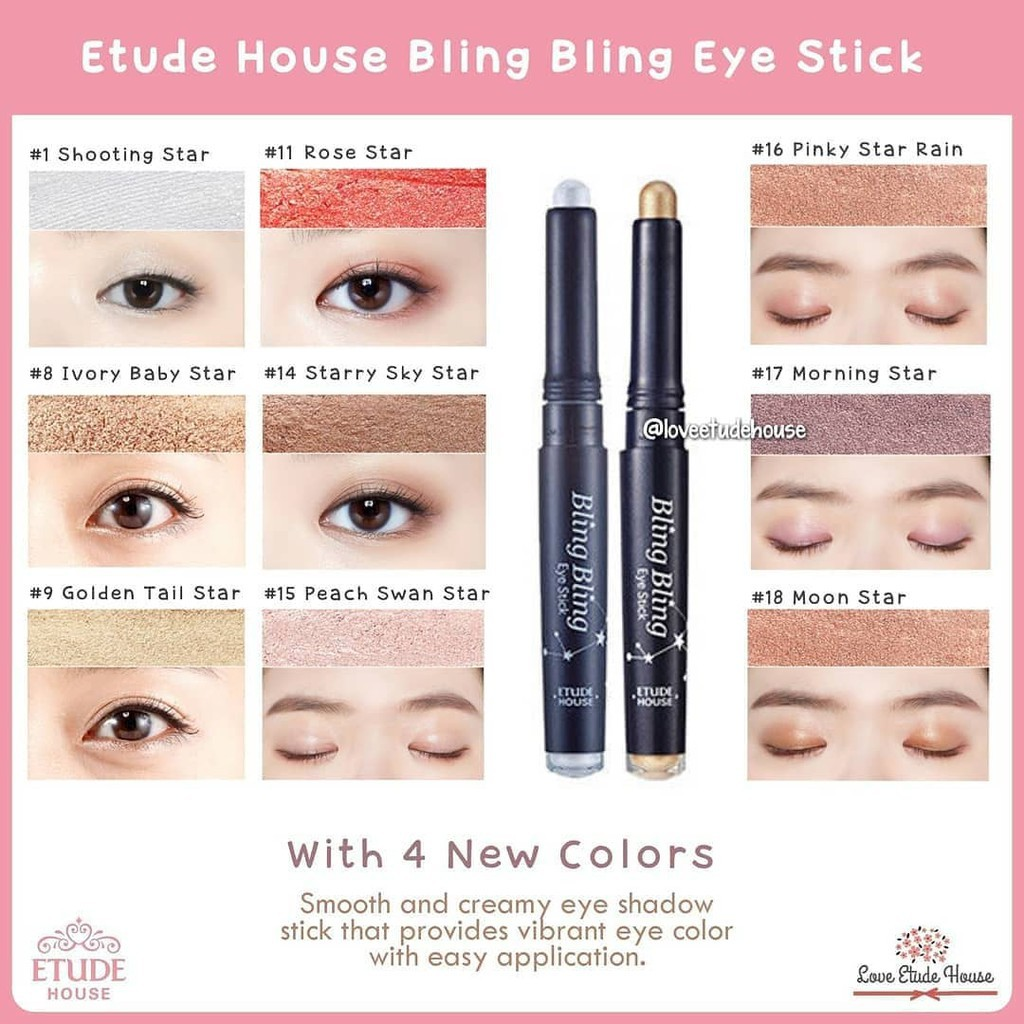 Etude House Bling Bling Eye Stick || Eyeshadow Ala Korea Terbaik 2023