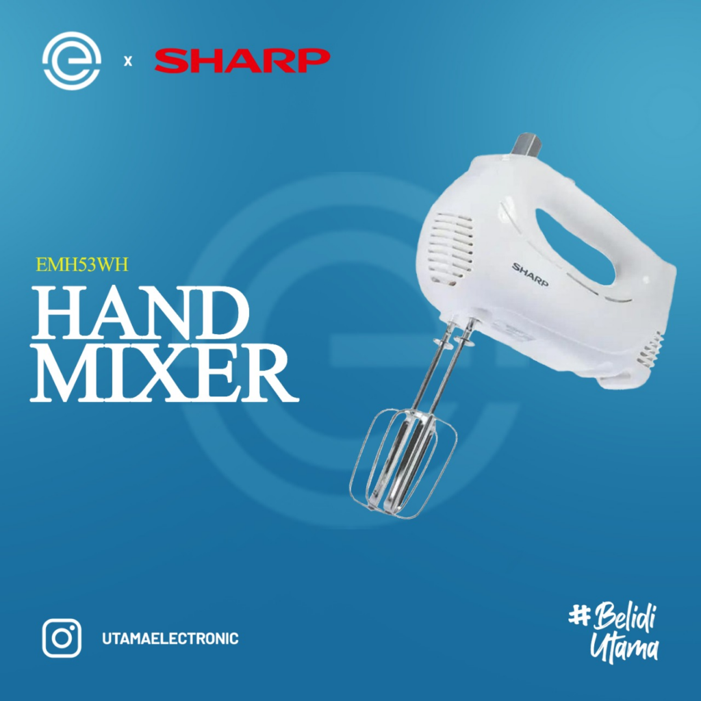 Sharp Hand Mixer EMH-15L || Mixer yang Bagus dan Berkualitas Terbaik