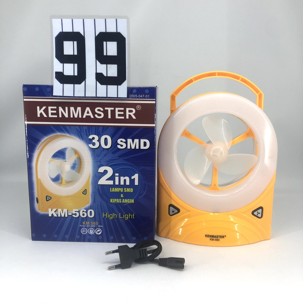Kenmaster KM-560 || Lampu Emergency Tahan Lama