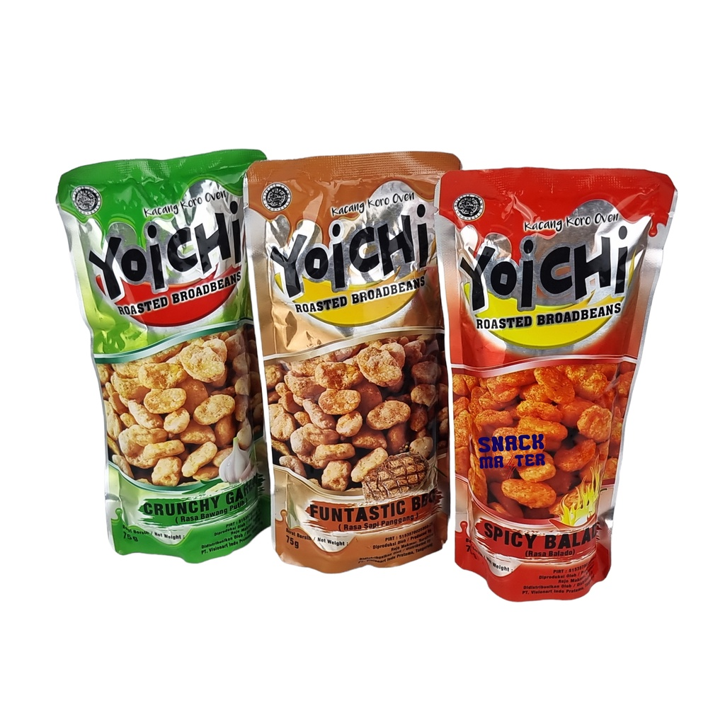Rekomendasi Snack Kacang Koro yang Enak || Yoichi Snack Kacang Koro Oven