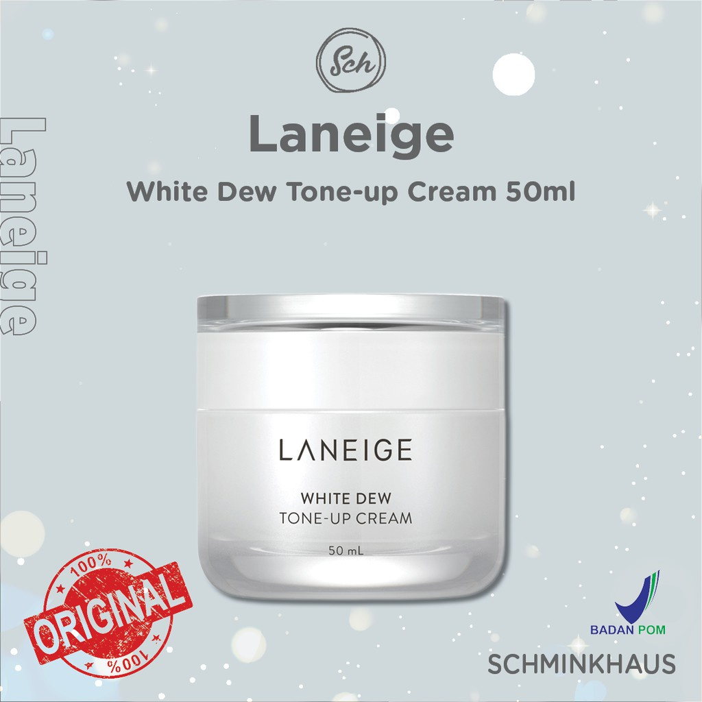 Laneige White Dew Tone Up Cream || Cream Pemutih Wajah Tercepat || Indo Times