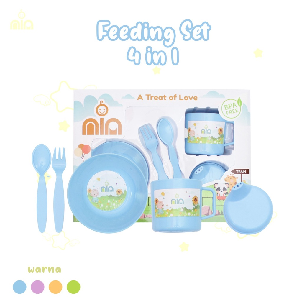 Satu Set Peralatan Makan anak || Kado untuk Anak 1 Tahun || Indo Times