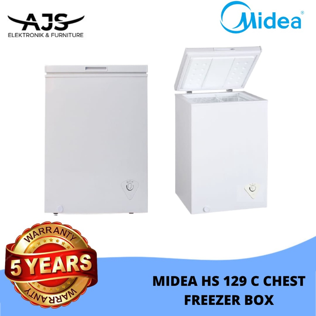 Merek Freezer Mini untuk Daging || Midea HS-129C