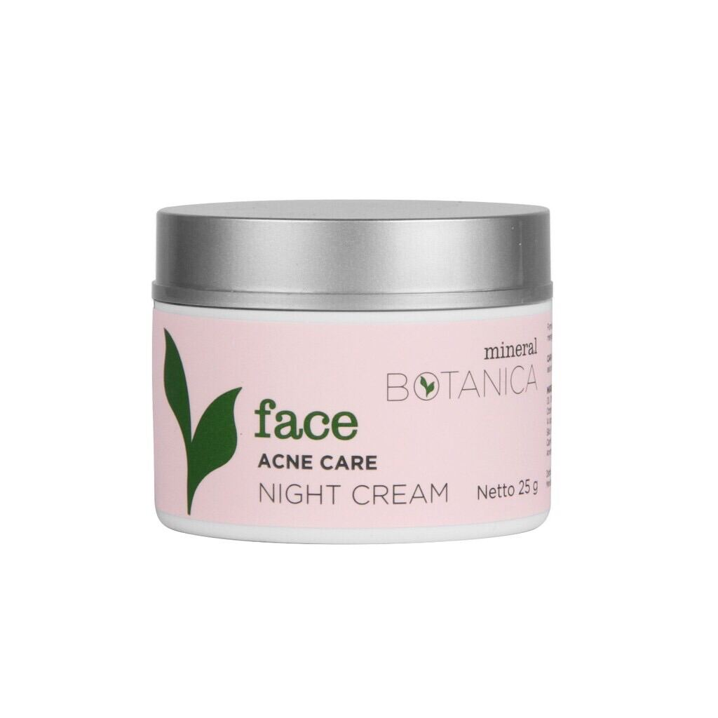 Mineral Botanica Acne Care Night Cream || Skincare Penghilang Bruntusan Terbaik