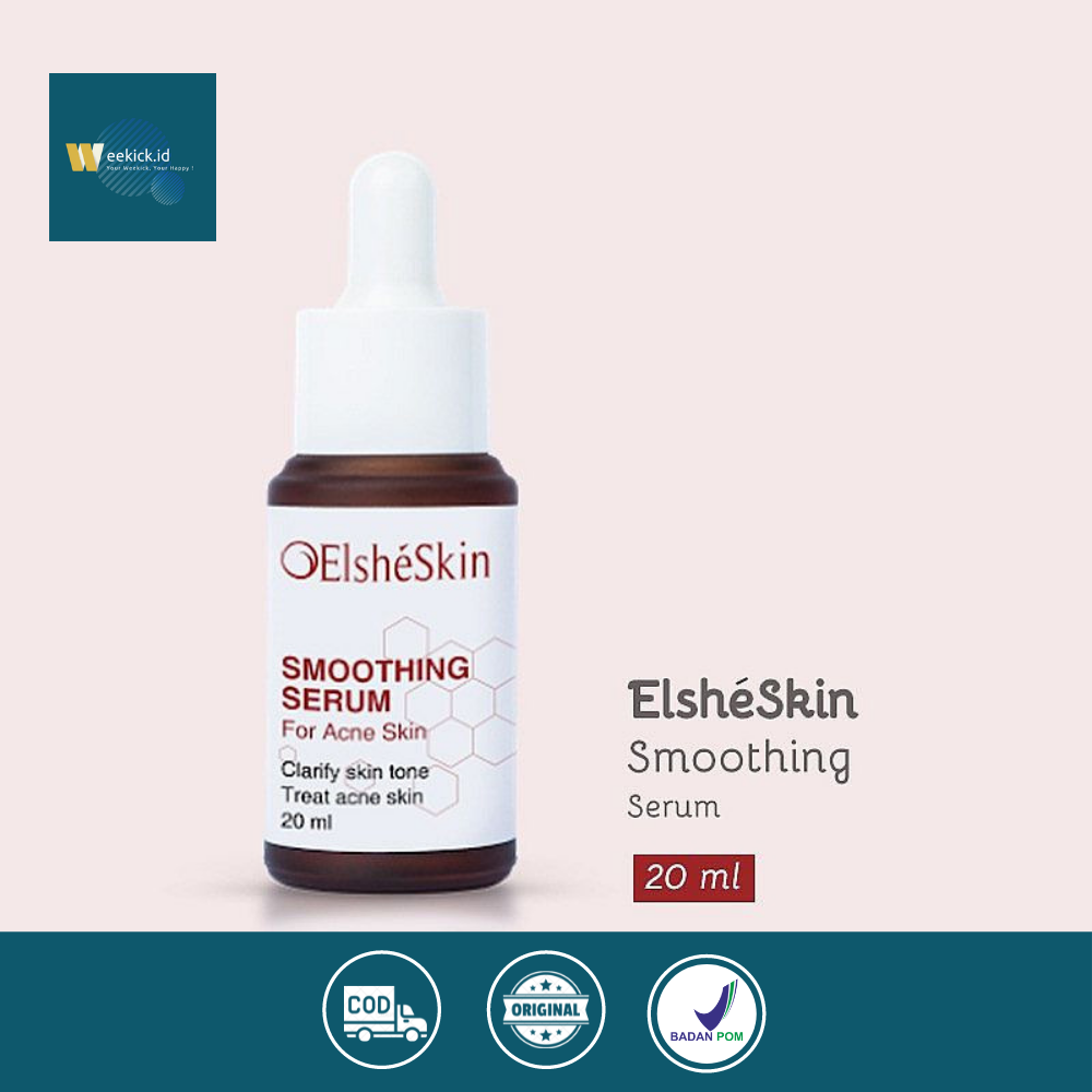 Serum Penghalus ElsheSkin || Skincare Penghilang Bruntusan Terbaik