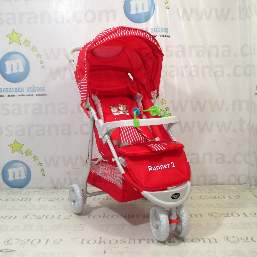 Creative Baby Runner 2BS328 || Sepeda Stroller Bayi Murah