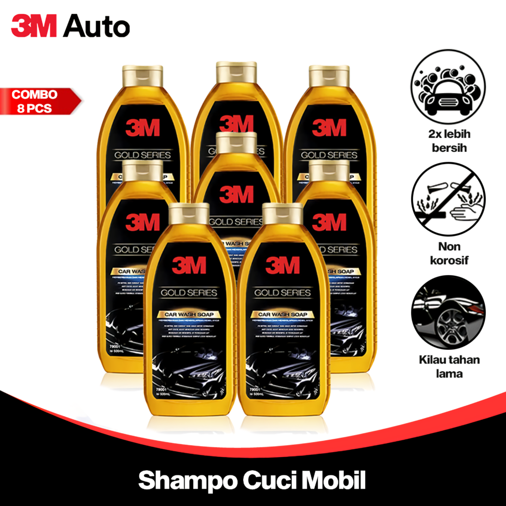 Shampo Cuci Motor Terbaik Car Wash Soap Gold Series