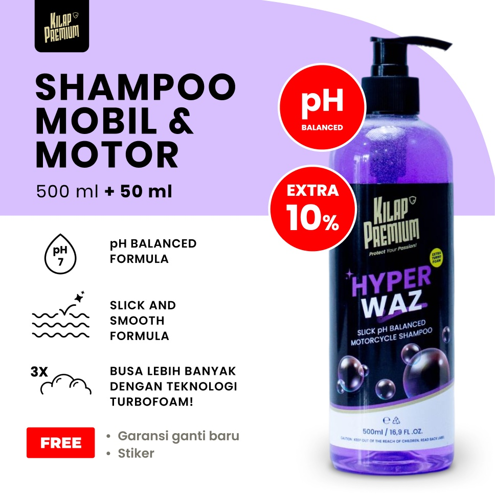 Shampo Cuci Motor Terbaik Kilap Premium 
