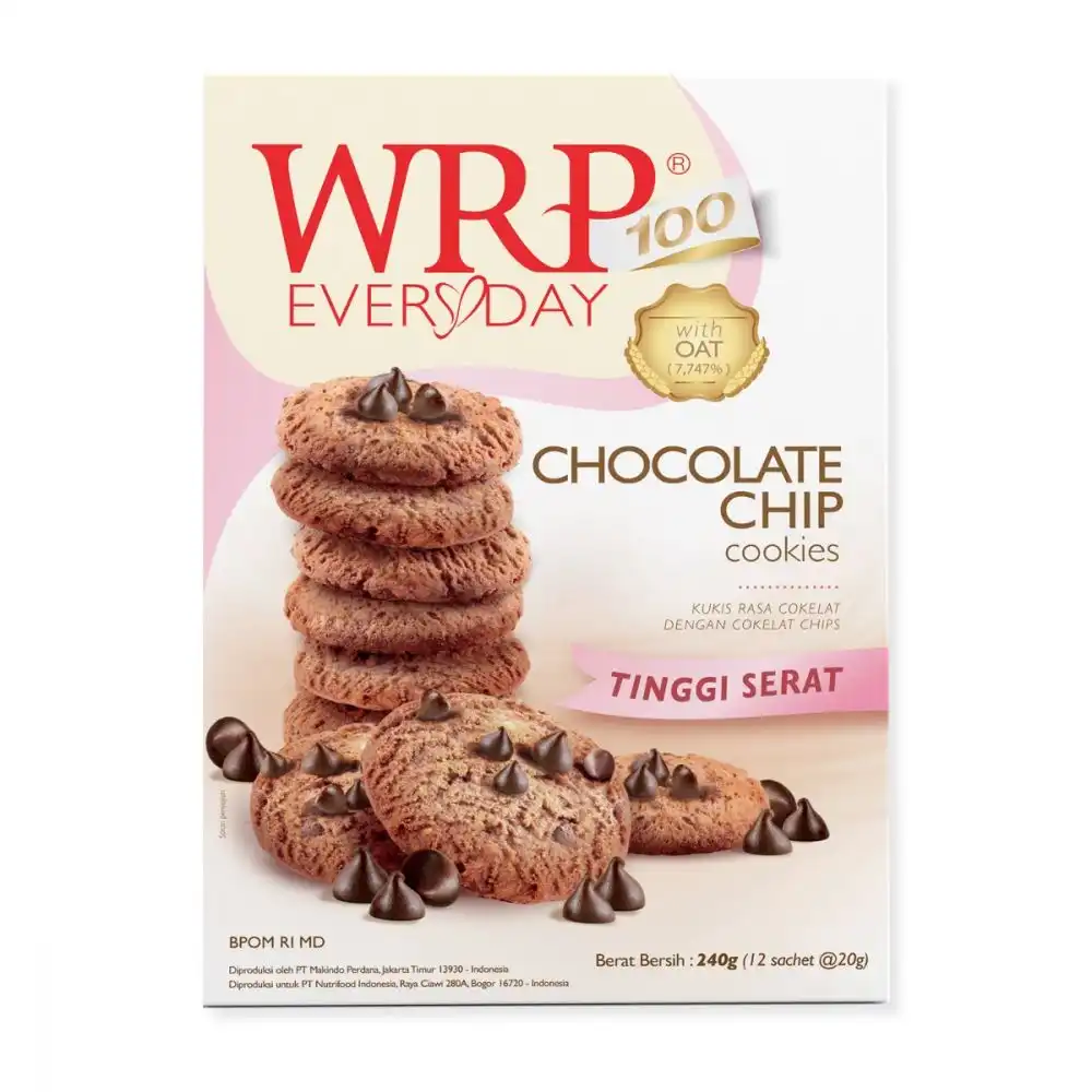 WRP Chocolate Chip Cookies || Snack Rendah Kalori untuk Diet