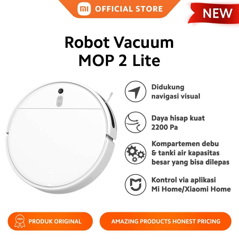 Xiaomi Robot Vacuum Mop || Merk Robot Vacuum Cleaner Murah Terbaik