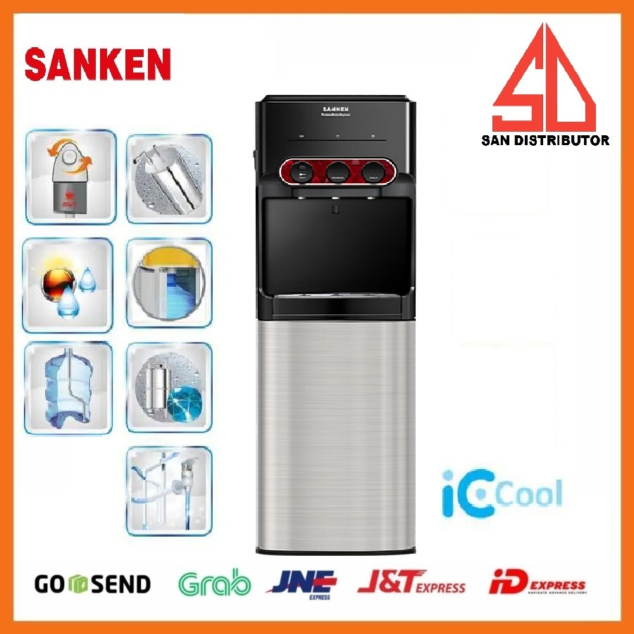 Rekomendasi Dispenser Galon Bawah Terbaik || Sanken Water Dispenser Seri HWD-C533IC
